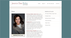 Desktop Screenshot of jessicadeerohm.com